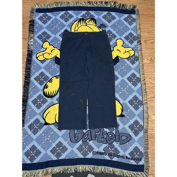 Vintage Y2K Dickies Baggy Cargo Pants - Picture 1 of 6